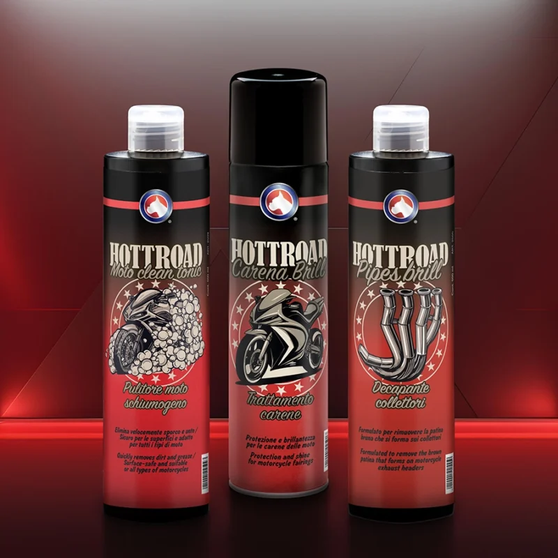 KIT TRATTAMENTO PULIZIA MOTO